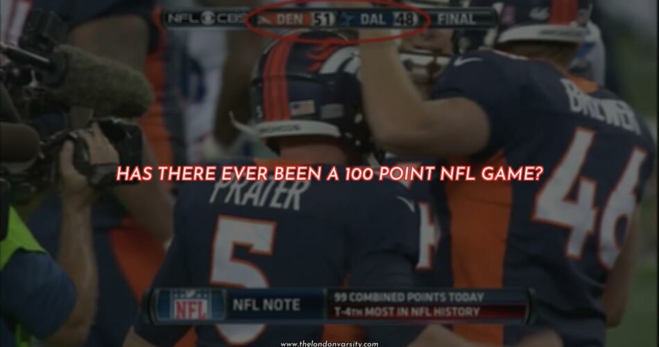 Has There Ever Been A 100 Point NFL Game?