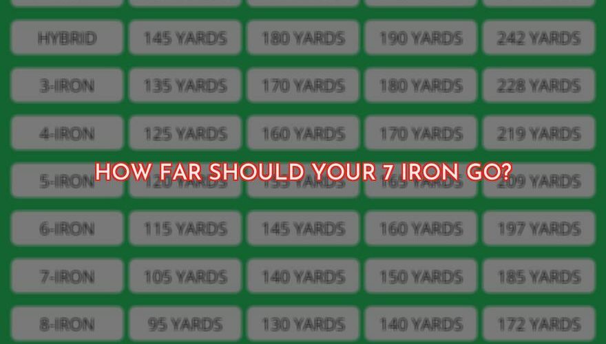 How Far Should My 7 Iron Go?