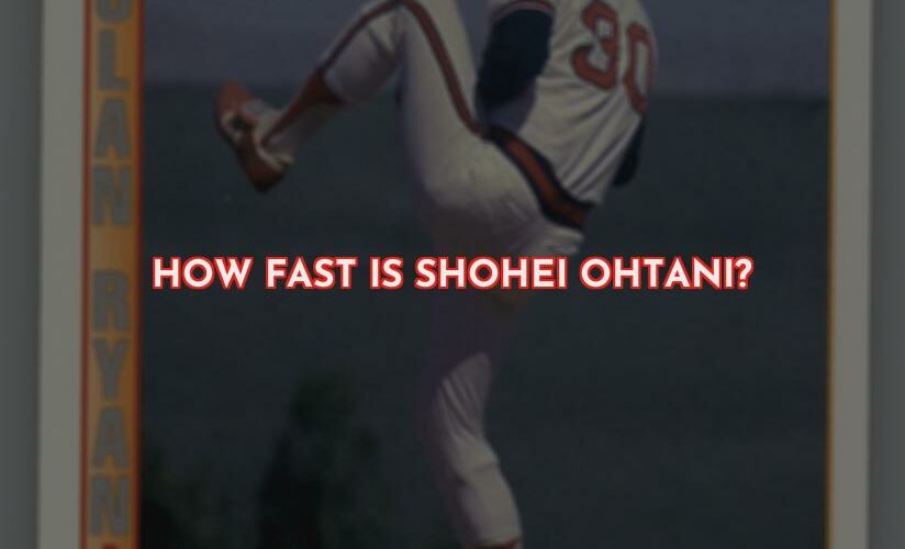 How Fast Can Ohtani Throw a Fastball?