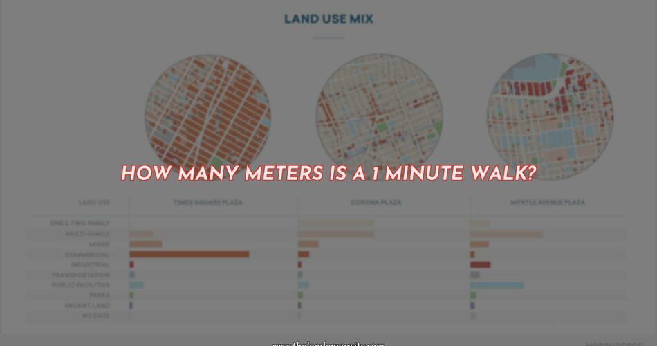 How Many Meters is a 1 Minute Walk?