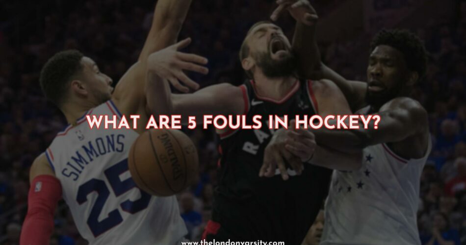 Hockey Fouls - What Are the Five Most Common Hockey Fouls?