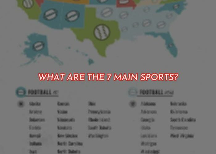 What Are the 7 Main Sports?