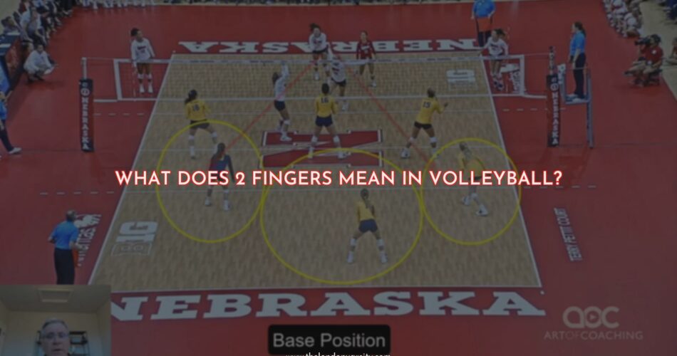 The Angle Defense in Volleyball