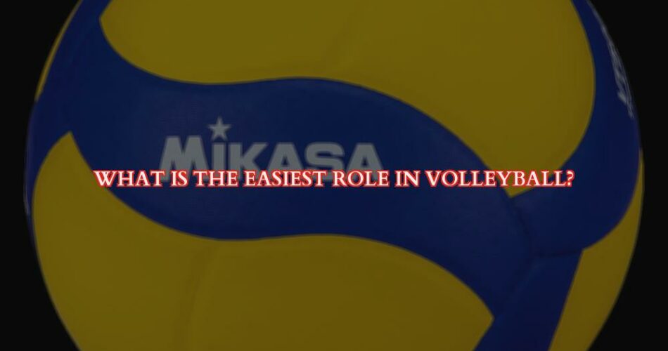 The Easiest Role in Volleyball