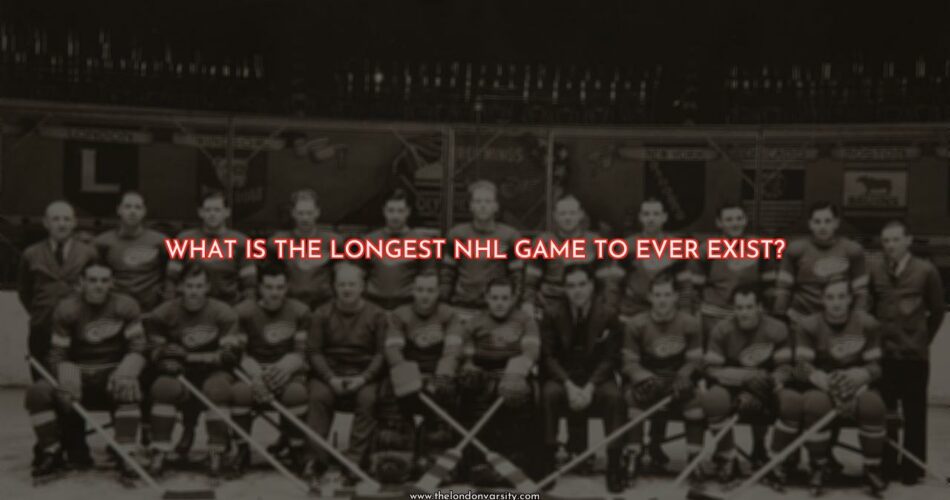 The Longest NHL Game Ever