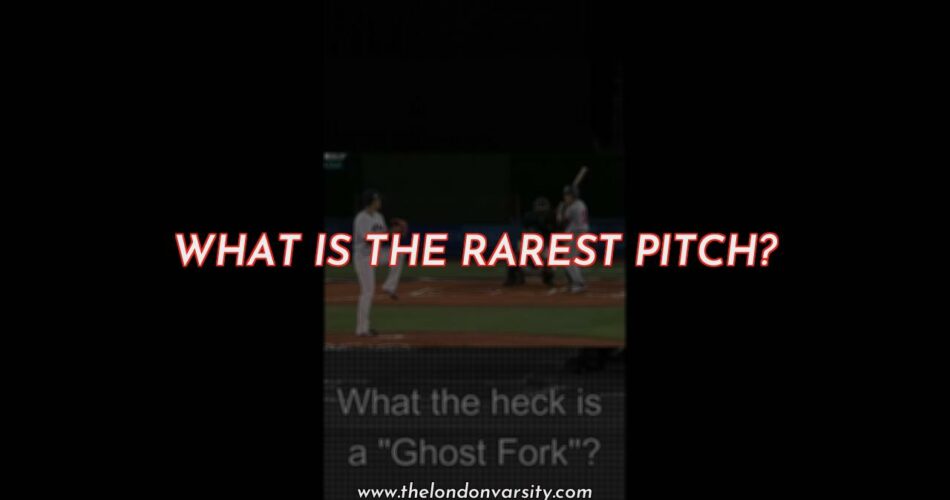 What is the Rarest Pitch in Baseball?
