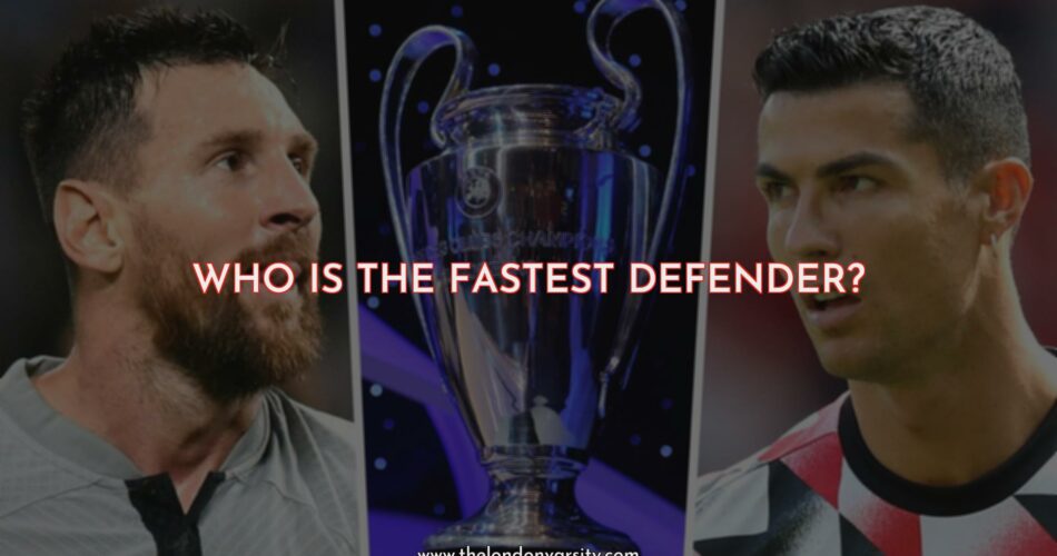 Who is the Fastest Defender in the World Right Now?